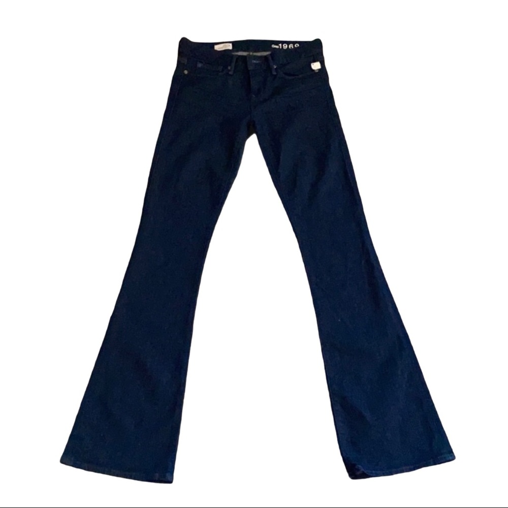 Gap 1969 Perfect Boot Dark Denim Jeans